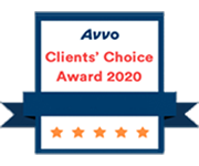 Avvo | Client's Choice Award 2020 | 5 Stars